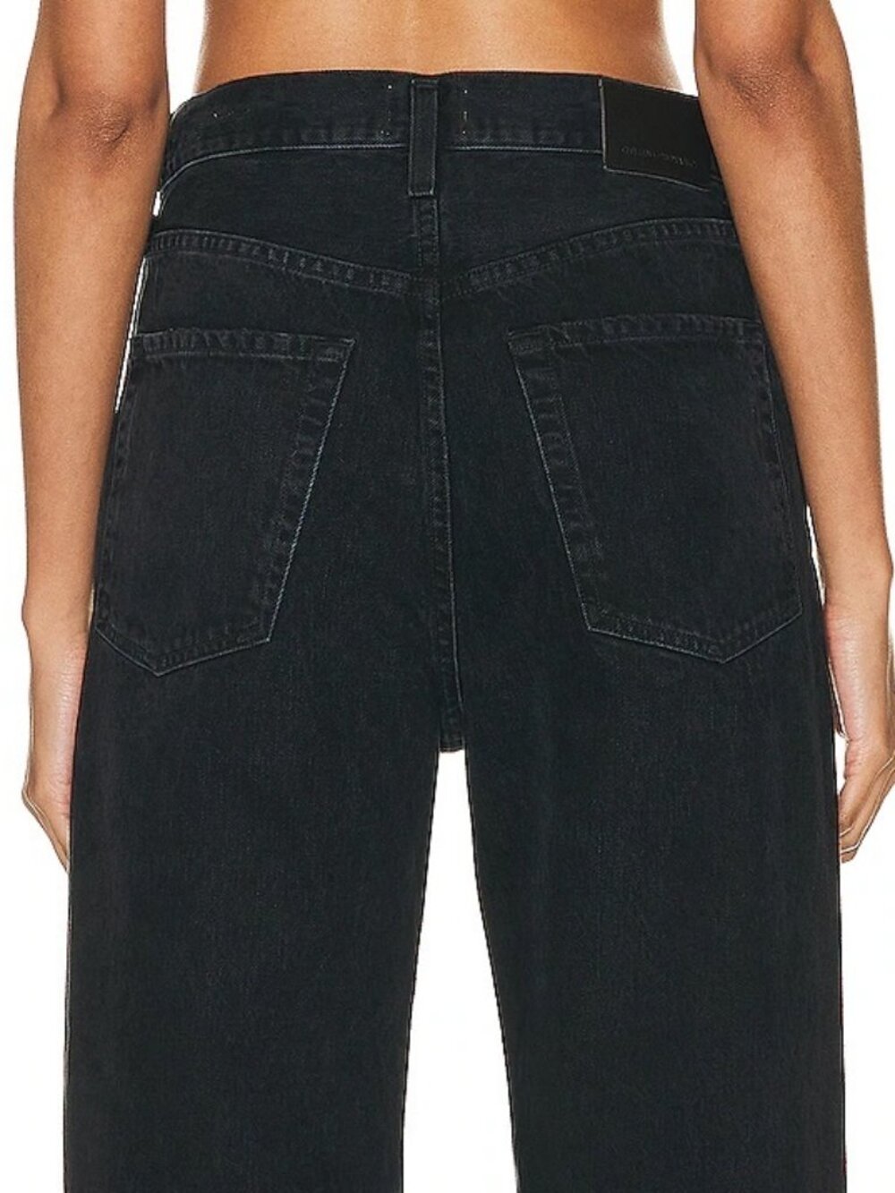 NEW $268 CITIZENS OF HUMANITY AYLA BAGGY CUFF CROP JEANS IN VOILA SIZE W27 - Picture 2 of 16
